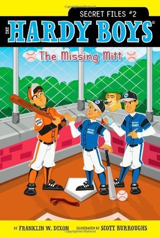 Book cover of The Missing Mitt by Franklin W. Dixon, Scott Burroughs (Illus.)
