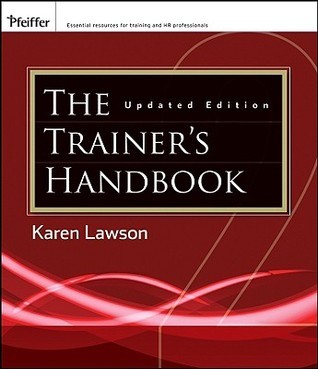 Book cover of The Trainer's Handbook by Karen Lawson
