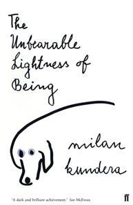 Book cover of The Unbearable Lightness of Being by Milan Kundera, Michael Henry Heim (Trans.)