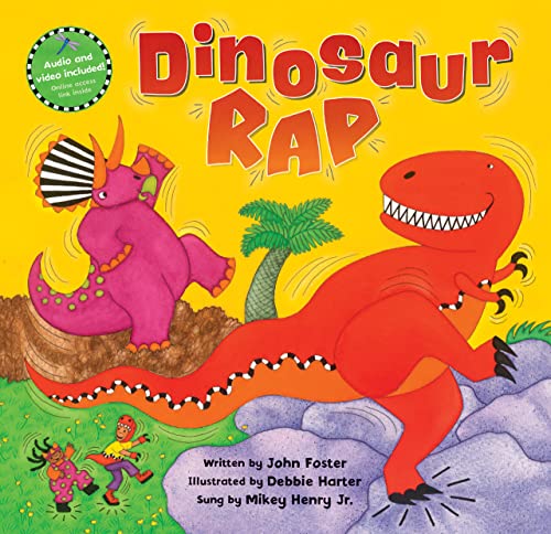 Book cover of Dinosaur Rap by John Foster