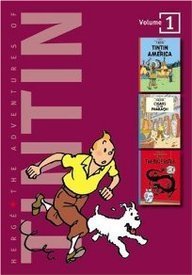Book cover of The Adventures Of Tintin, Vol. 1: Tintin In America / Cigars Of The Pharaoh / The Blue Lotus by Hergé, Michael Turner (Trans.), Leslie Lonsdale-Cooper (Trans.)