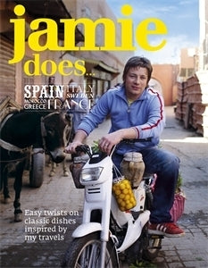 Book cover of Jamie Does... by Jamie Oliver
