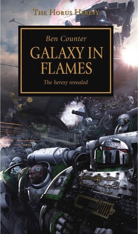 Book cover of Galaxy In Flames by Ben Counter