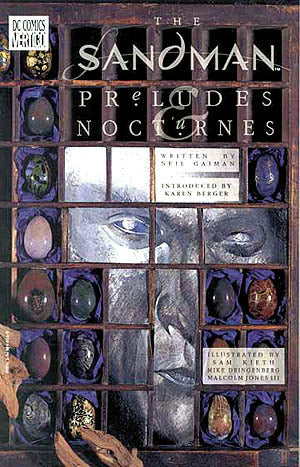 Book cover of The Sandman, Vol. 1: Preludes & Nocturnes by Neil Gaiman