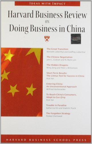 Book cover of Harvard Business Review On Doing Business In China by Harvard Business Review