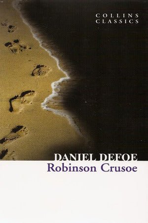 Book cover of Robinson Crusoe by Daniel Defoe