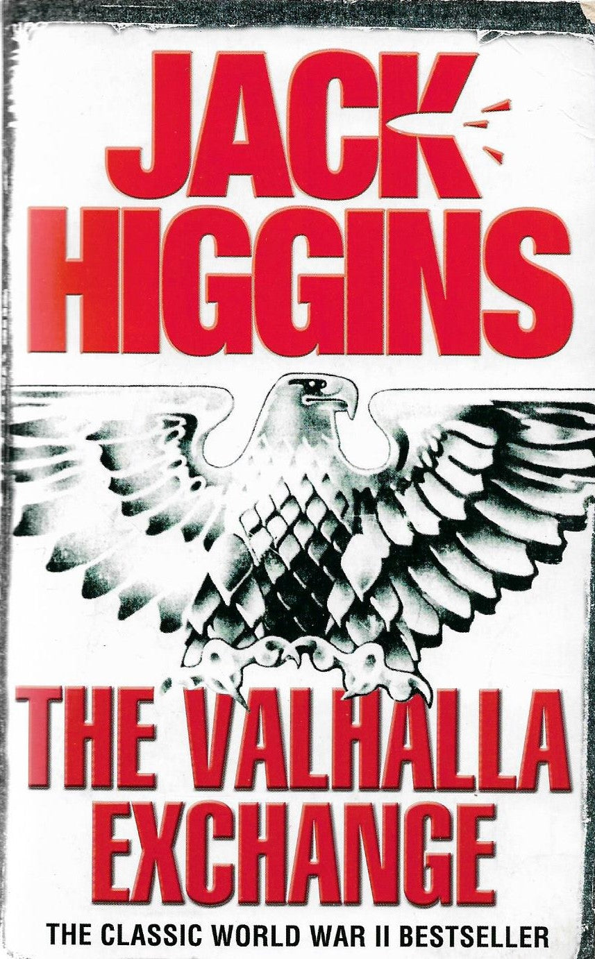 Book cover of The Valhalla Exchange by Jack Higgins