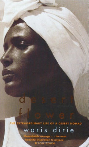 Book cover of Desert Flower by Waris Dirie