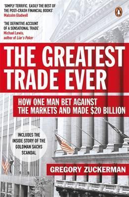 Book cover of The Greatest Trade Ever by Gregory Zuckerman