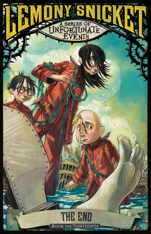 Book cover of The End by Lemony Snicket