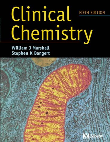 Book cover of Clinical Chemistry by William J. Marshall