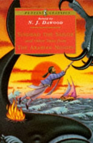 Book cover of Sindbad The Sailor And Other Tales From The Arabian Nights by N.J. Dawood (Trans.), Edmund Dulac (Illus.), William Harvey (Illus.)