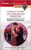Book cover of The Disgraced Princess by Robyn Donald
