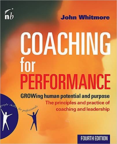 Book cover of Coaching For Performance by John Whitmore