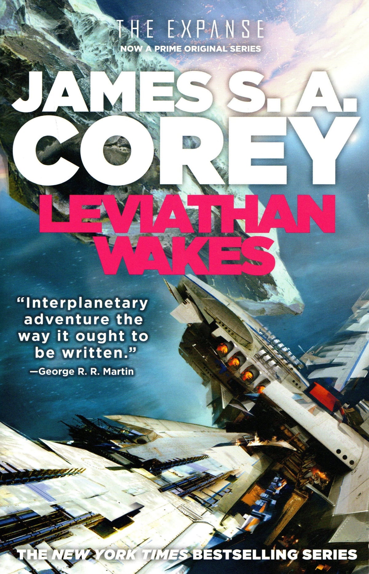 Book cover of Leviathan Wakes by James S.A. Corey