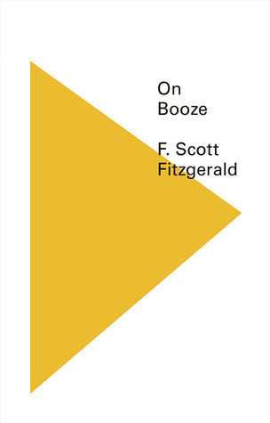 Book cover of On Booze by F. Scott Fitzgerald
