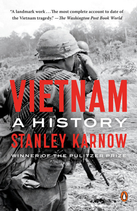 Book cover of Vietnam: A History by Stanley Karnow