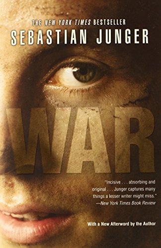 Book cover of War by Sebastian Junger