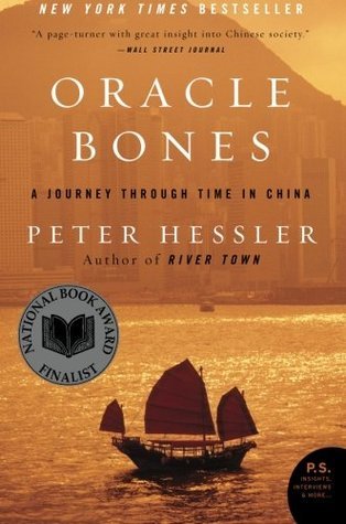 Book cover of Oracle Bones: A Journey Through Time In China by Peter Hessler