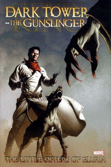 Book cover of The Little Sisters Of Eluria by Robin Furth (Adaptor), Peter David (Adaptor), Luke Ross (Illus.), Richard Isanove (Illus.), Stephen King (Story)