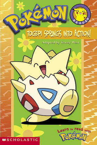 Book cover of Togepi Springs Into Action by Tracey West