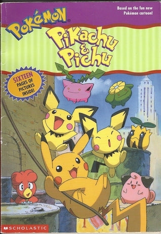 Book cover of Pikachu & Pichu by Tracey West