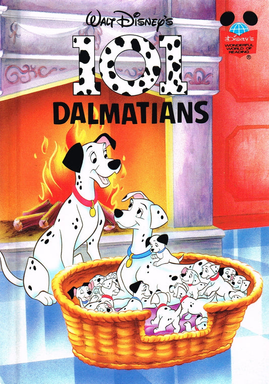 Book cover of 101 Dalmatians by Walt Disney Company