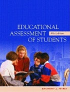 Book cover of Educational Assessment of Students by Anthony J. Nitko