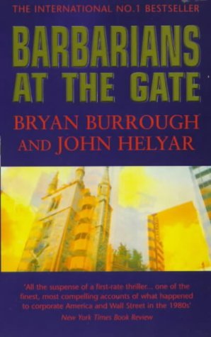 Book cover of Barbarians At The Gate by Bryan Burrough