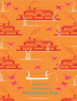 Book cover of The Adventures Of Huckleberry Finn by Mark Twain, Daniela Jaglenka Terrazzini (Illus.)