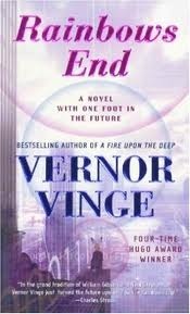 Book cover of Rainbows End by Vernor Vinge