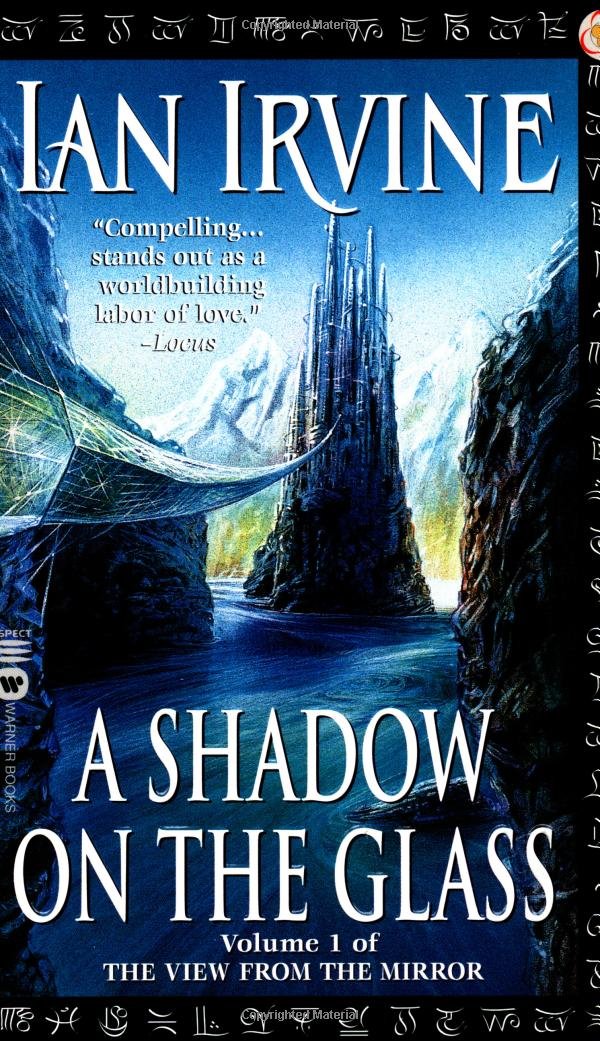 Book cover of A Shadow On The Glass by Ian  Irvine