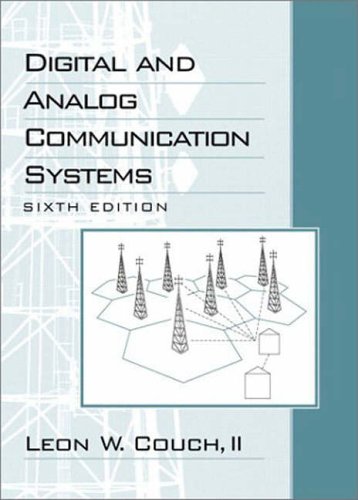 Book cover of Digital And Analog Communication Systems by Leon W. Couch