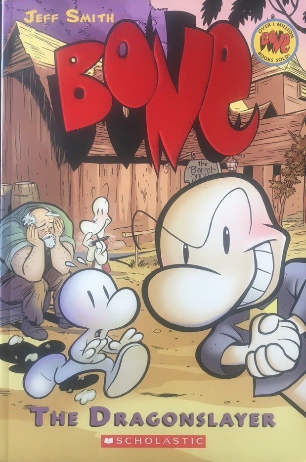Book cover of Bone, Vol. 4: The Dragonslayer by Jeff Smith