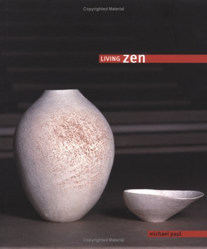 Book cover of Living Zen by Michael    Paul