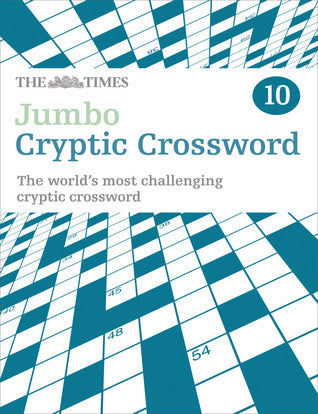 Book cover of The Times Jumbo Cryptic Crossword Book 10 by Richard Browne