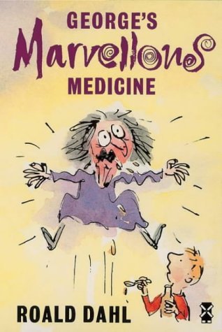 Book cover of New Windmills: George's Marvellous Medicine by Roald Dahl