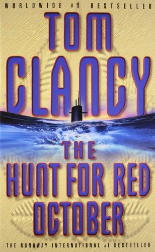 Book cover of The Hunt For Red October by Tom Clancy