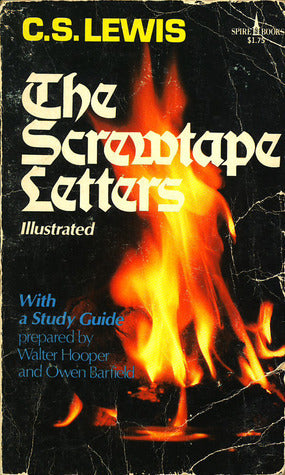 Book cover of The Screwtape Letters by C.S. Lewis, Walter Hooper (Foreword), Owen Barfield, Wayland Moore (Drawings)