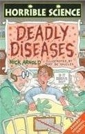 Book cover of Deadly Diseases by Nick Arnold