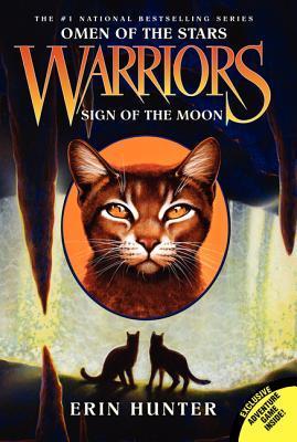 Book cover of Sign of the Moon by Erin Hunter, Owen Richardson (Illus.), Allen Douglas (Illus.)