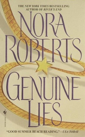 Book cover of Genuine Lies by Nora Roberts