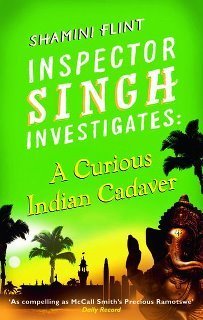 Book cover of A Curious Indian Cadaver by Shamini Flint