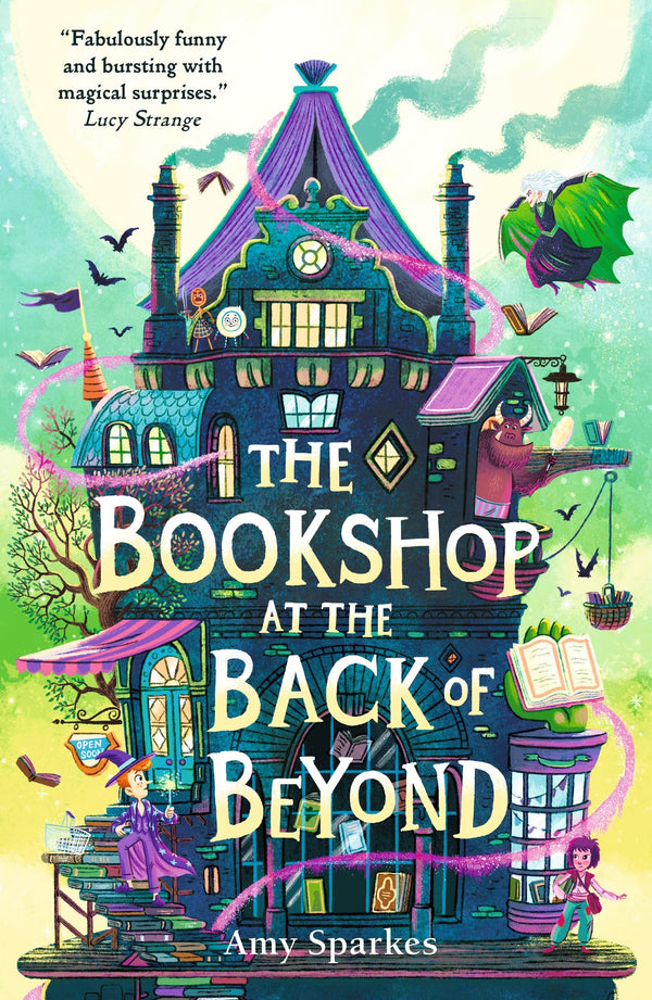 Book cover of The Bookshop At The Back Of Beyond by Amy Sparkes