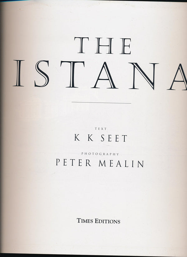 Book cover of The Istana by K. K. Seet
