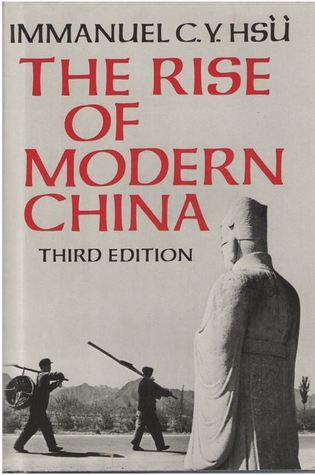 Book cover of The Rise of Modern China by Immanuel Chung-yueh Hsü