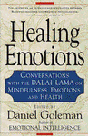 Book cover of Healing Emotions by Daniel Goleman
