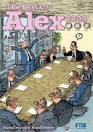 Book cover of The Best Of "Alex" 2006 by Charles Peattie