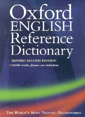 Book cover of Oxford English Reference Dictionary by Judy Pearsall (Ed.)