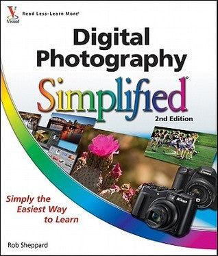 Book cover of Digital Photography Simplified by Rob Sheppard